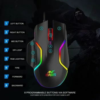 Ant Esports GM320 RGB Optical gaming mouse